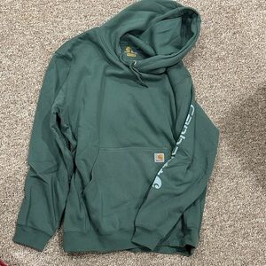 Carhartt Men's Deep Green Hoodie